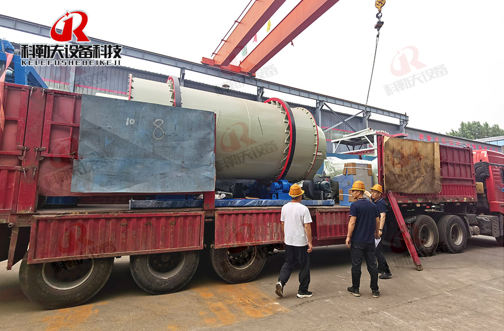 三筒烘干生产线整装待发，开启蒙古国新篇章！