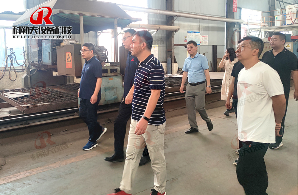 华北水利水电大学牛校长一行莅临我公司参观考察